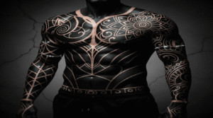 blackout tattoo style