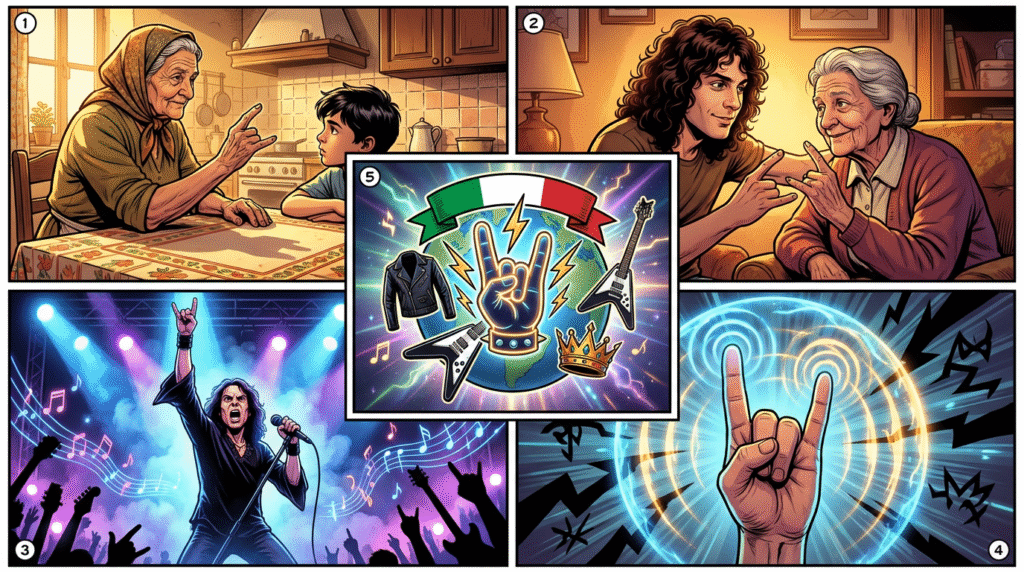 comic book chifres ronnie james dio