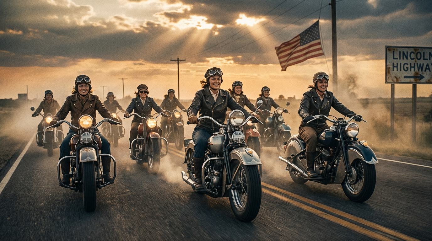 mulheres motormaids 1940
