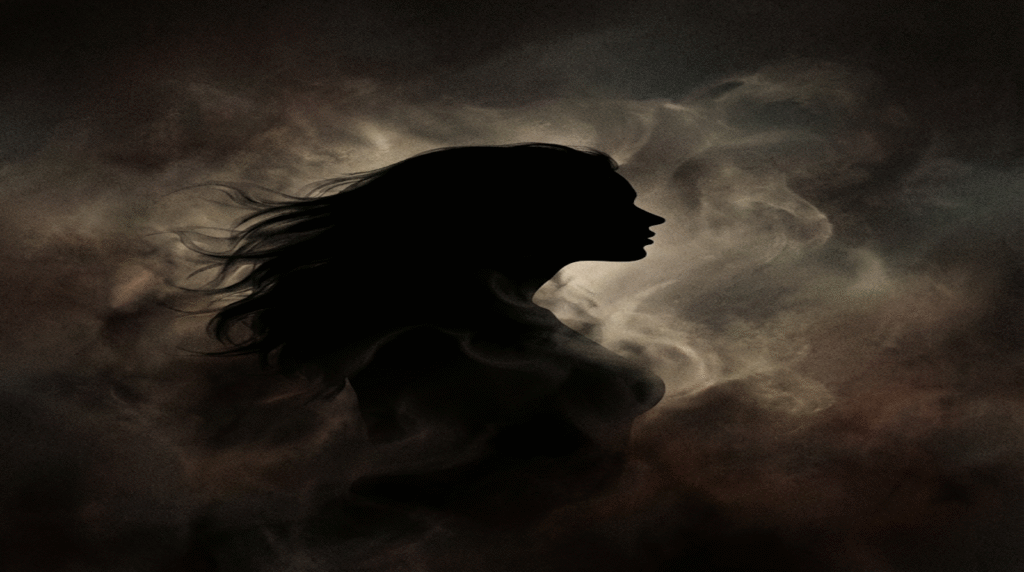 silhueta mulher rock sem texto