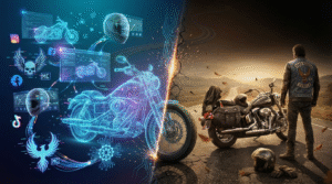 ilustração motoclubes sem texto